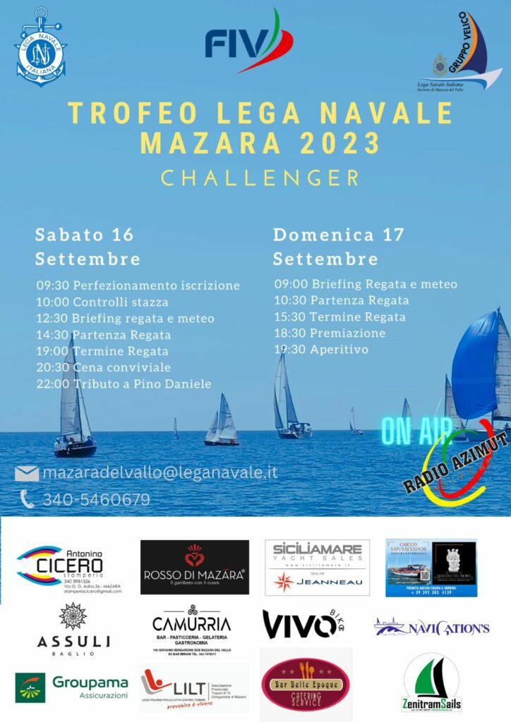 Trofeo Lega Navale Mazara 2023